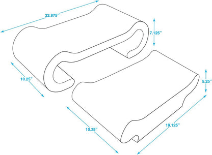 Catify Cat Scratcher, Fun Interactive Scratchers, Posts, Poles, Claw Safe, Furniture Saver Indoor Play Support Natural Cat Behaviors Heavy Duty - Lounger I