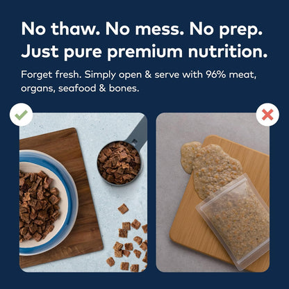 Peak Air-Dried Dog Food – Beef - All Natural, High Protein, Grain Free, Limited Ingredient W/ Superfoods (16Oz)